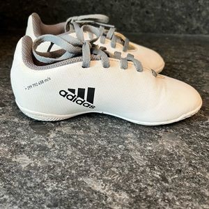 Boys Adidas indoor soccer shoes